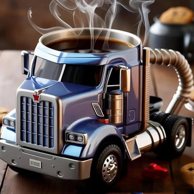 Truck Handcrafted Coffee Cup