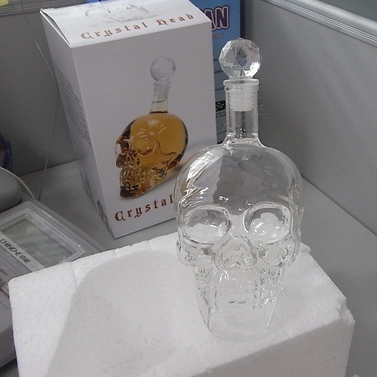 Skull Wine Bottle Vodka Bottle Creative