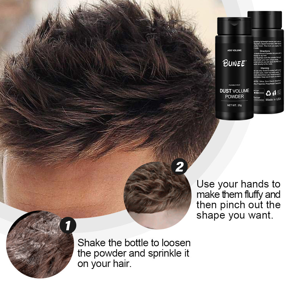 Male And Female Hair Oil Flip Fluffy Powder