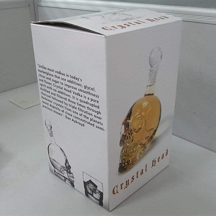 Skull Wine Bottle Vodka Bottle Creative