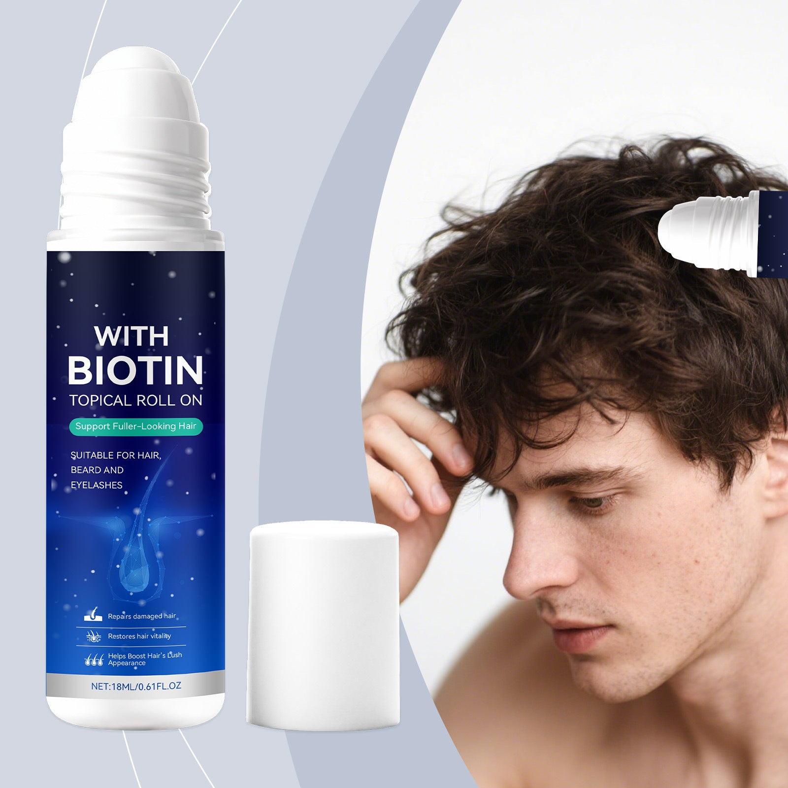 Mens Hair Care Roll-on