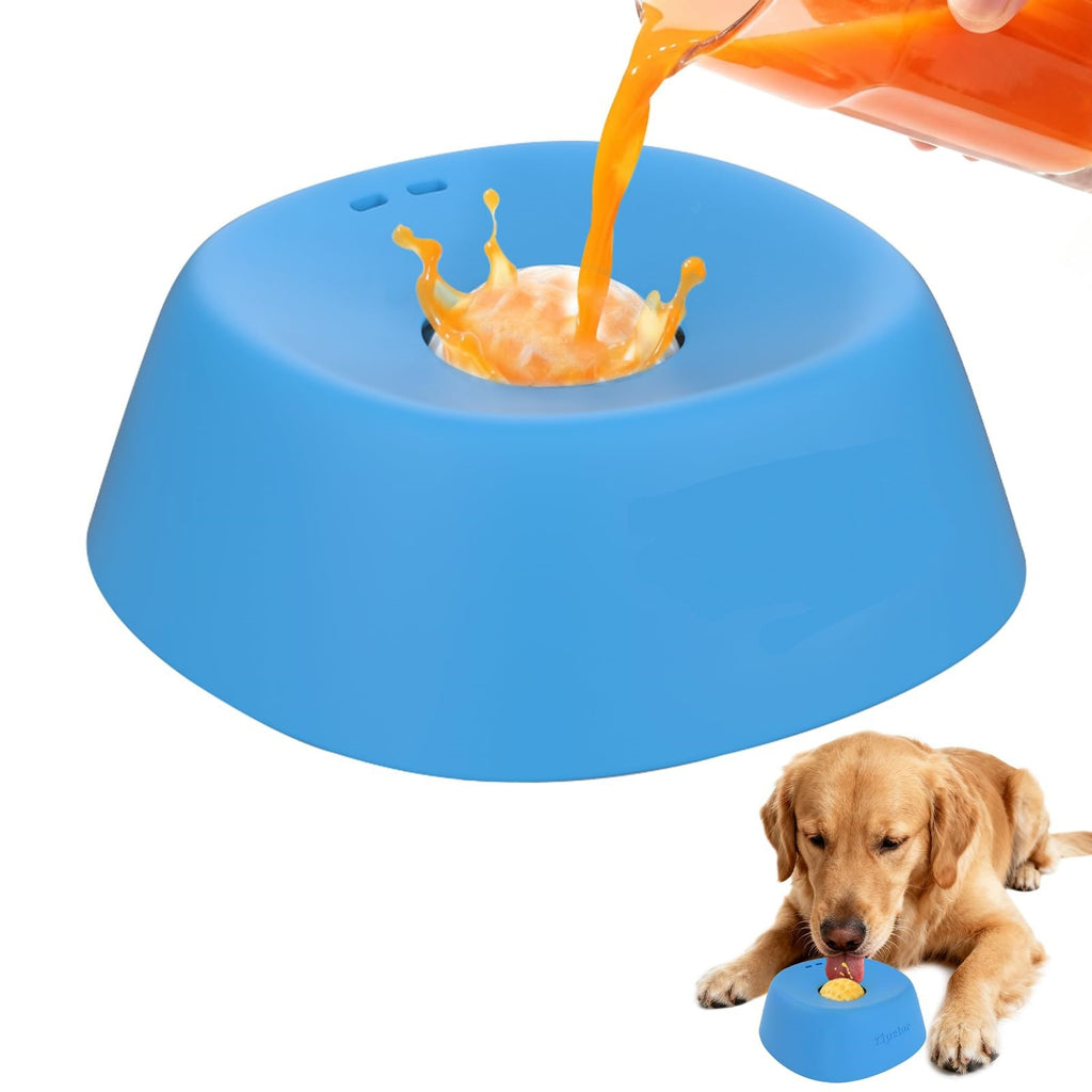 Pet Slow Feeder Non-Slip Spherical Dog Licking Bowl Anti-Choking