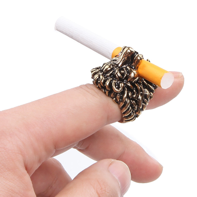 Alpha Finger Ring Gadgets for Men Smoking Pipe Smoking