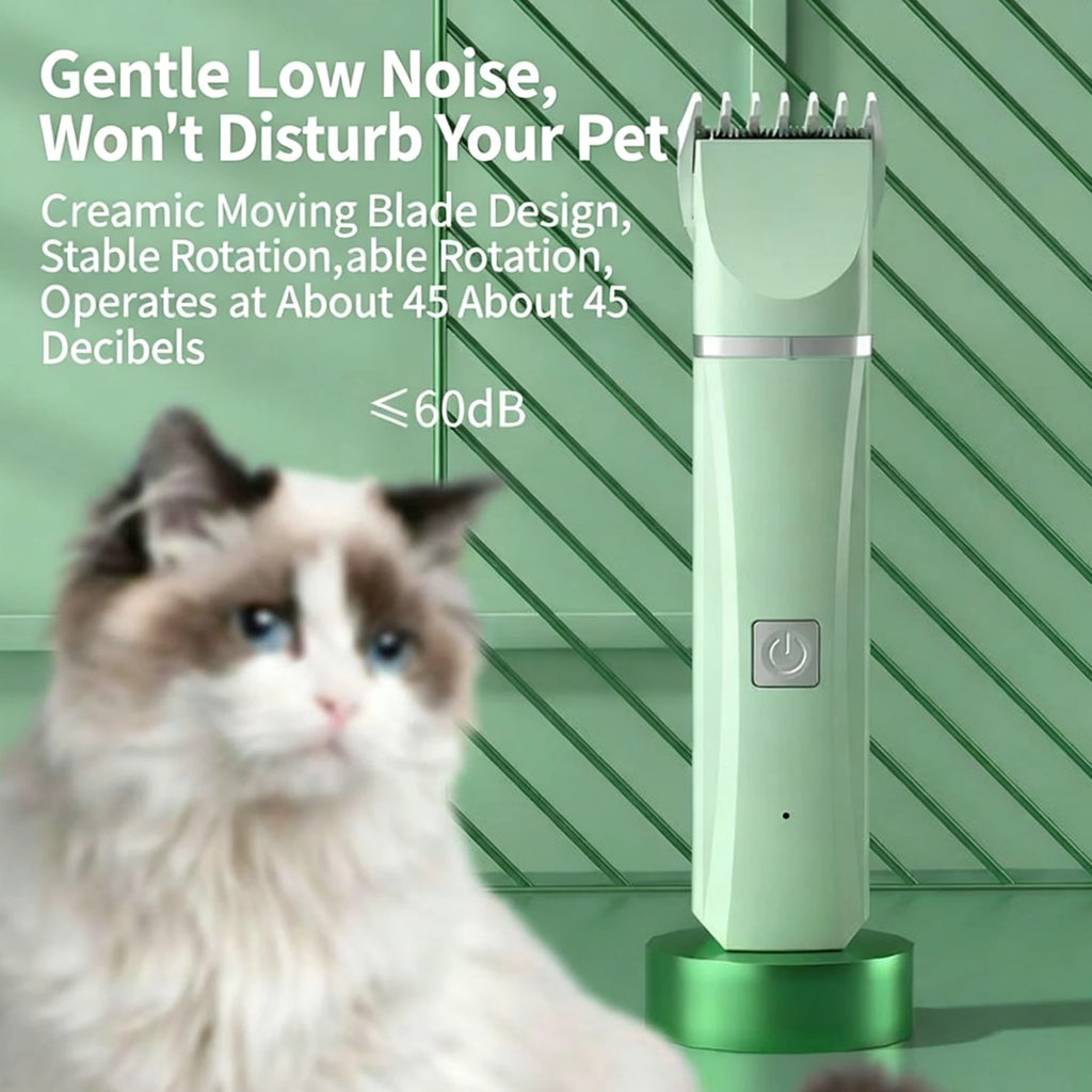 4-in-1 Pet Grooming Kit For Small Dogs Cats, Professional