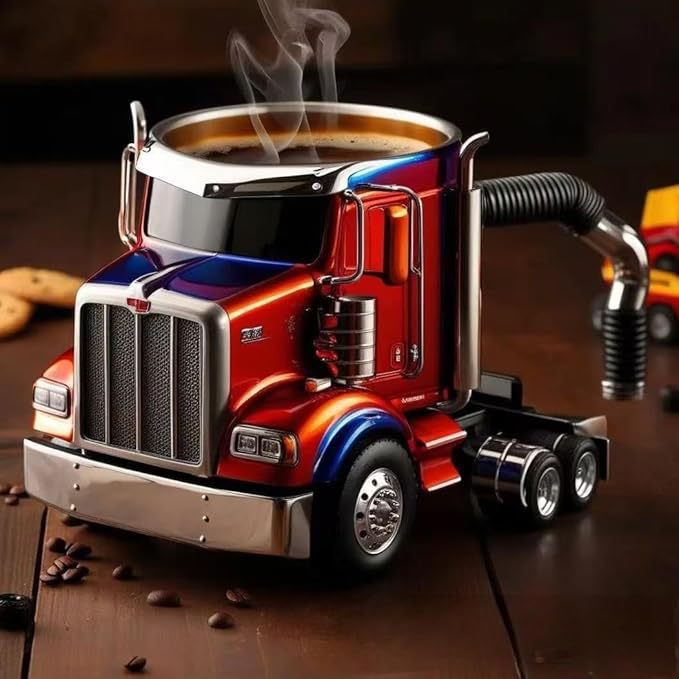 Truck Handcrafted Coffee Cup