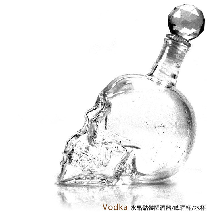 Skull Wine Bottle Vodka Bottle Creative
