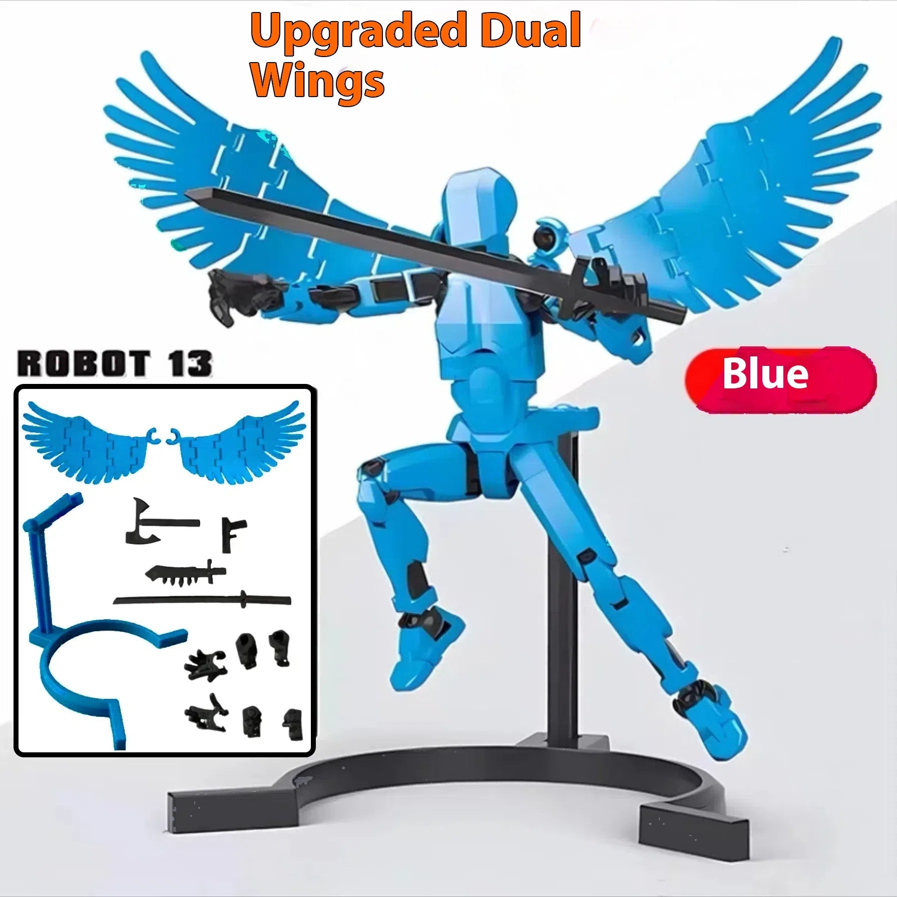 Updated And Hot-sale Multi-Jointed Movable Shapeshift Robot 3D