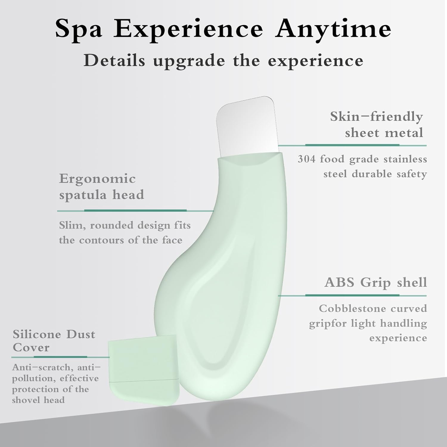 Pore Scraper Face Spatula Black Head Remover For Face