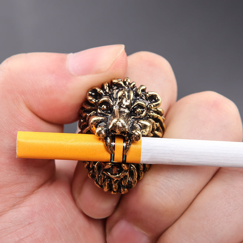 Alpha Finger Ring Gadgets for Men Smoking Pipe Smoking