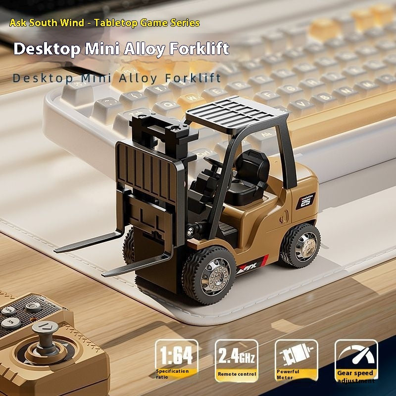 Bluetooth Mini Alloy Forklift Dual-mode Remote Control