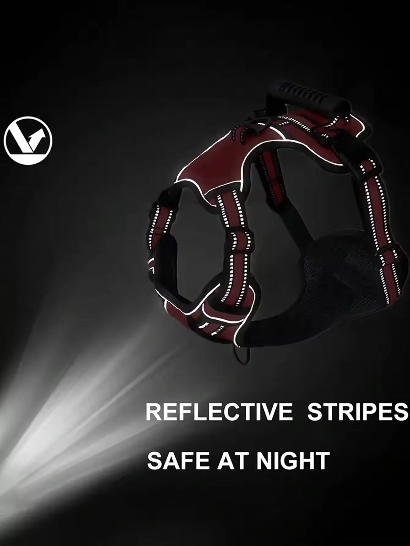 Tactical Service Dog Harness Strap Set,
