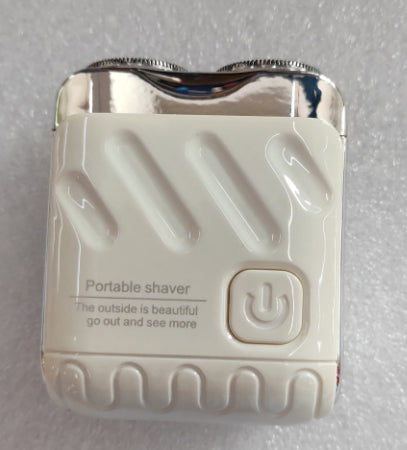 Portable Rotary Dual Ring Electric Shaver Men