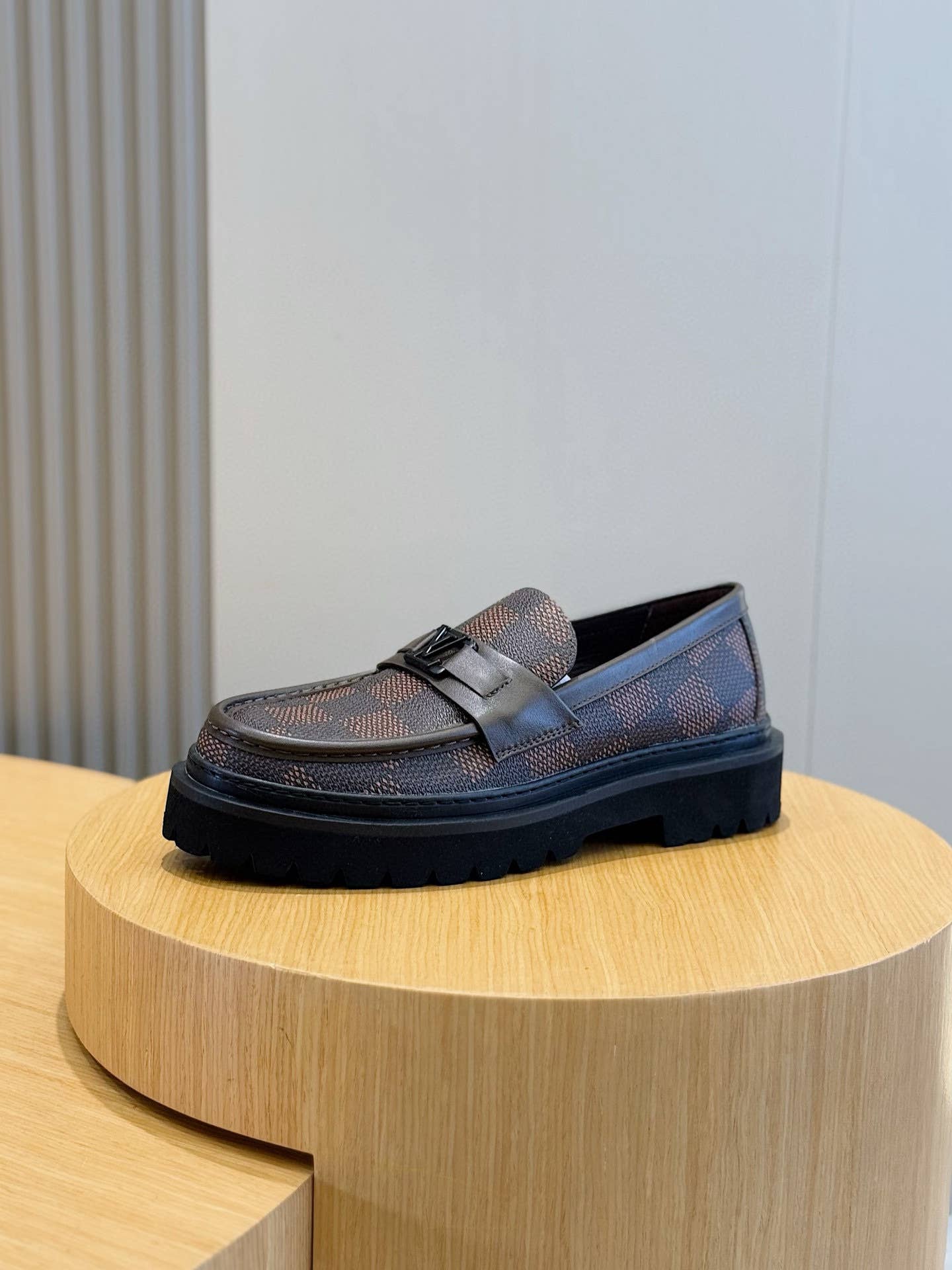 Major Loafers 'Brown Plaid'