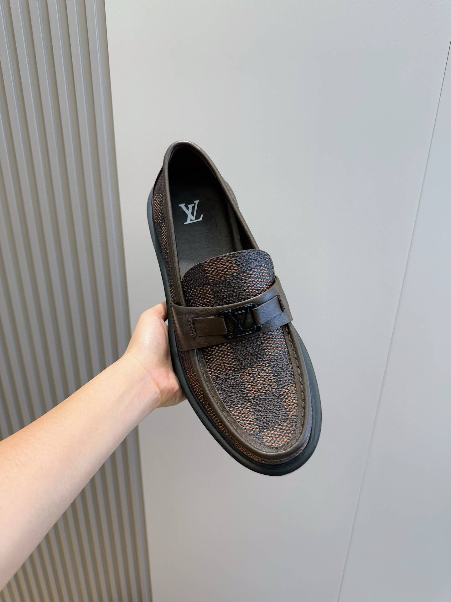 Major Loafers 'Brown Plaid'