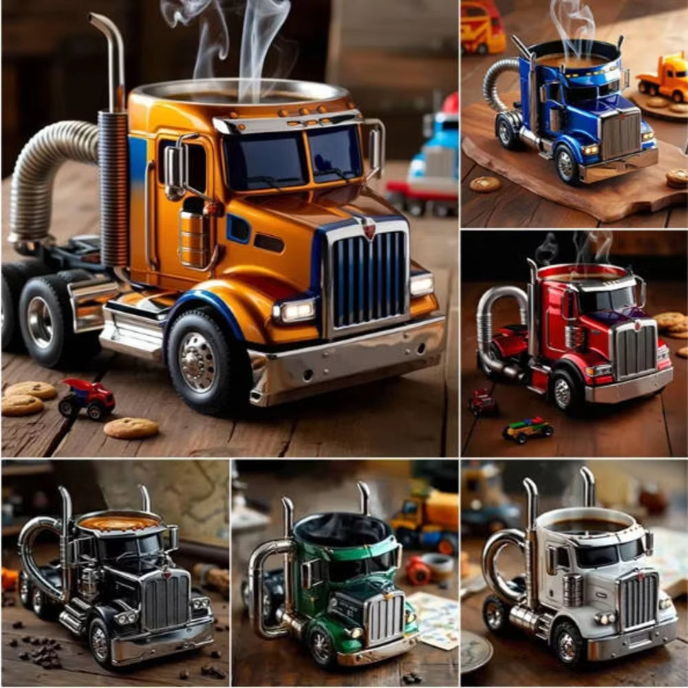 Truck Handcrafted Coffee Cup