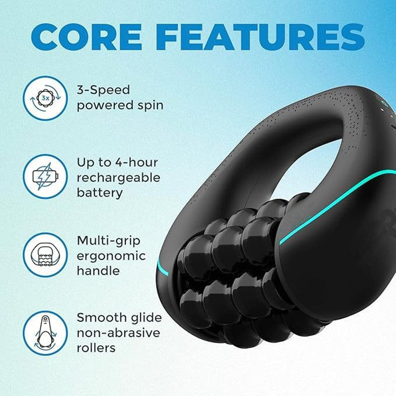Mini Rolling Percussive Massager Whole Body Fatigue