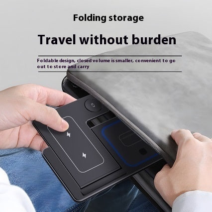 15W 3 In 1 LED Fast Wireless Charger Stand
