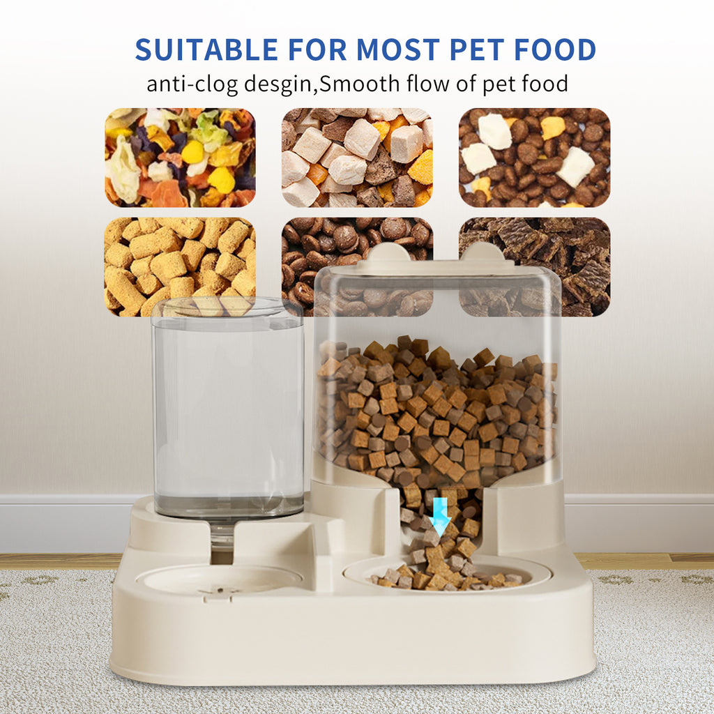 Transparent And Visible Pet Feeding