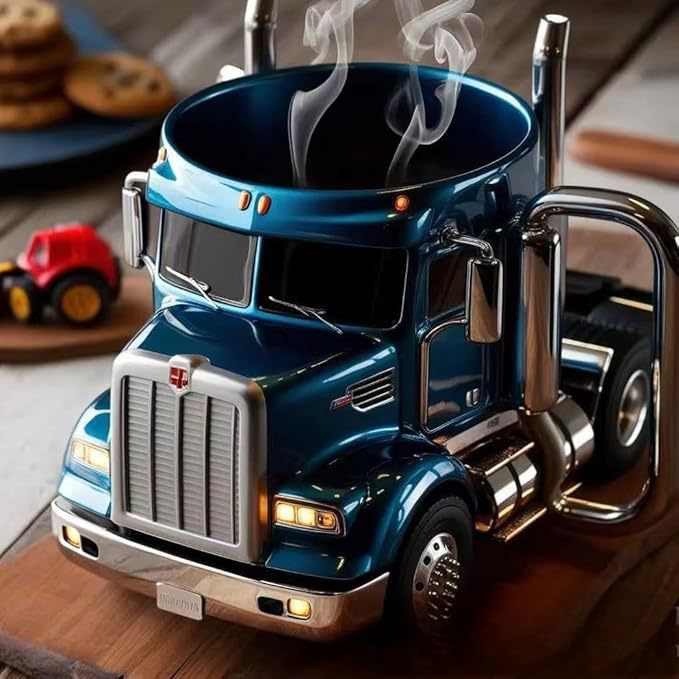Truck Handcrafted Coffee Cup