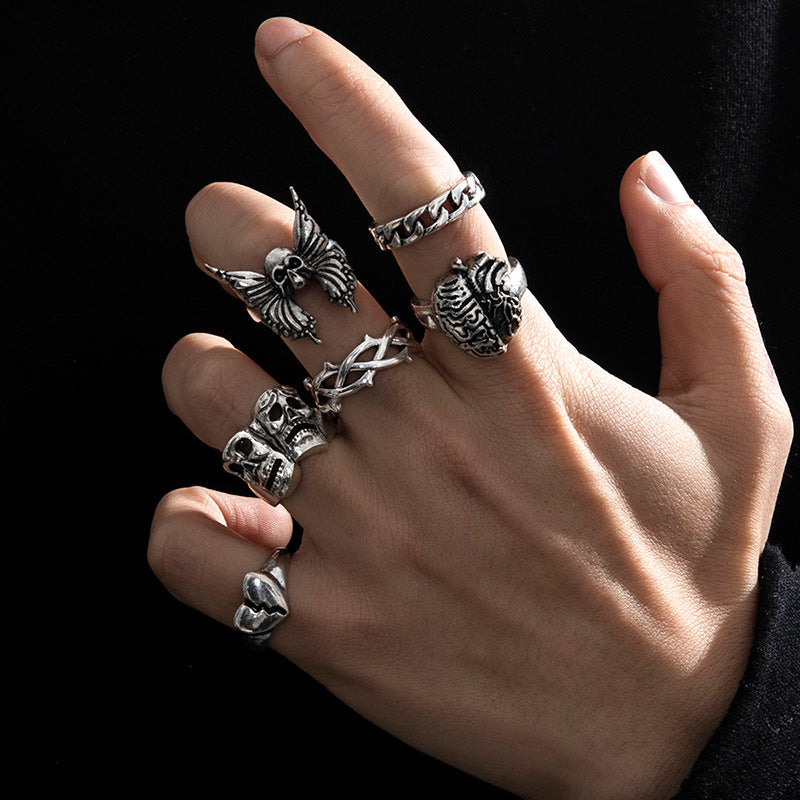 Mens Fashion Vintage ring