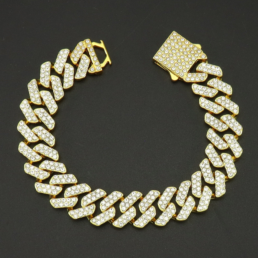 Mens Clubbing Hip-hop Style Necklace Clavicle Chain Accessory