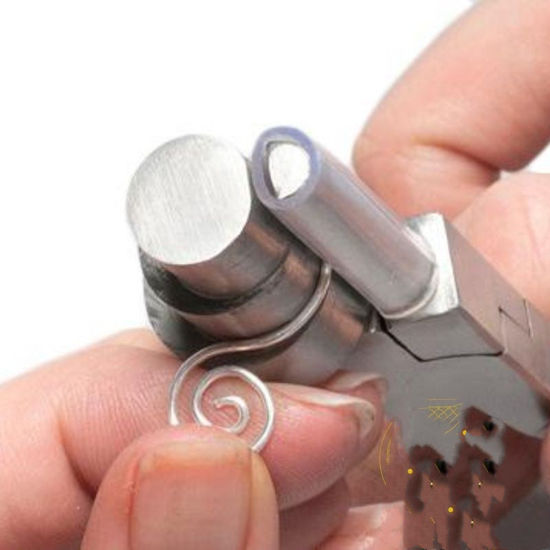 Three Section Round Nose Wire Winding Pliers 3 In One Manual