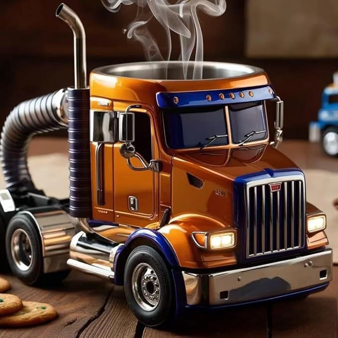 Truck Handcrafted Coffee Cup