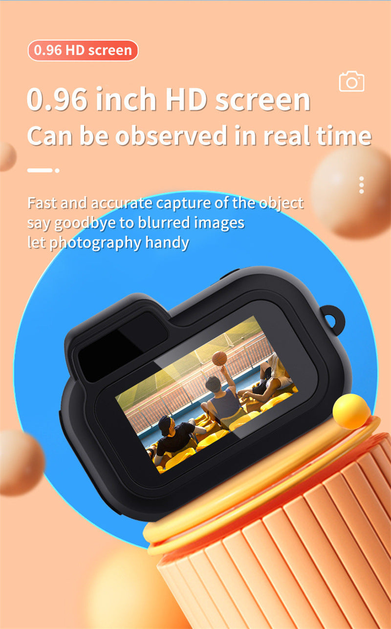 Retro Mini Camera With Screen Indoor Home Outdoor 1080p hd