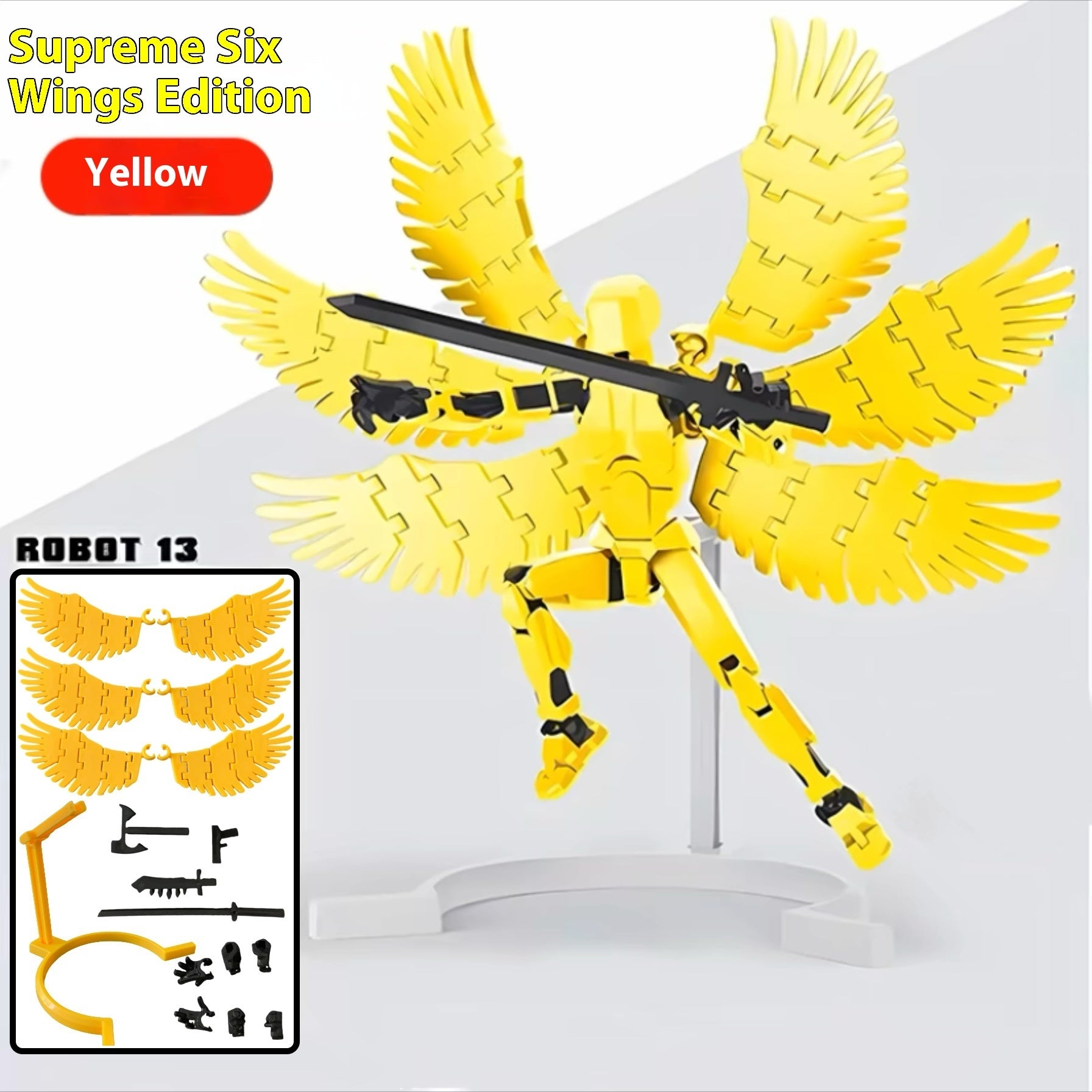 Updated And Hot-sale Multi-Jointed Movable Shapeshift Robot 3D