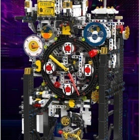 Car V8 Engine Model Building Block Toy
