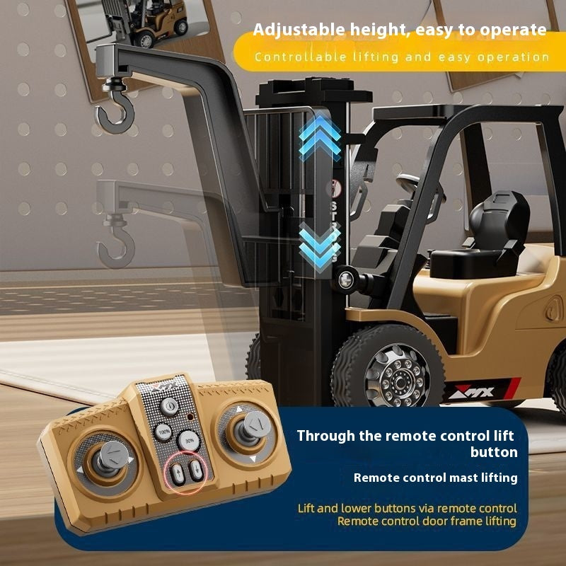 Bluetooth Mini Alloy Forklift Dual-mode Remote Control